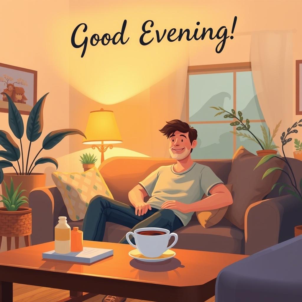 Good Evening Messages for Him to Make Him Smile
