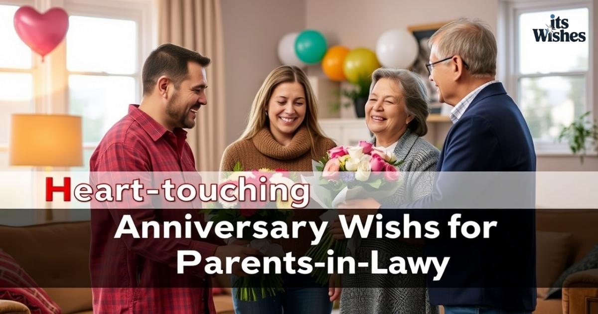 Heart-Touching Anniversary Wishes for Parents-in-Law