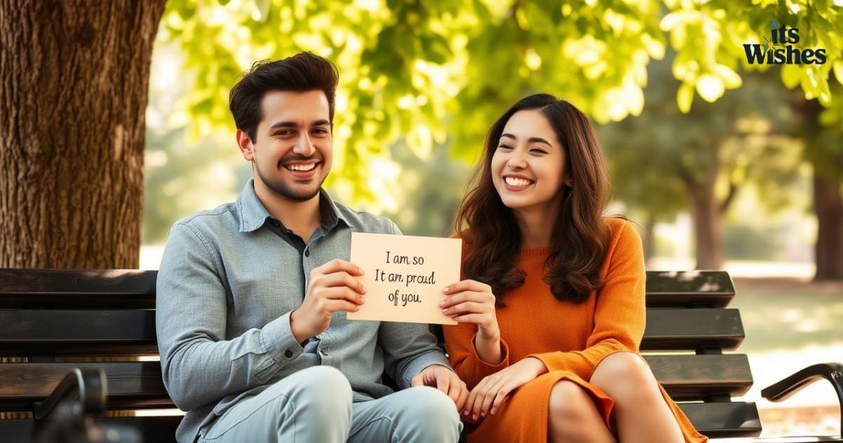 I Am So Proud of You Messages for a Friend