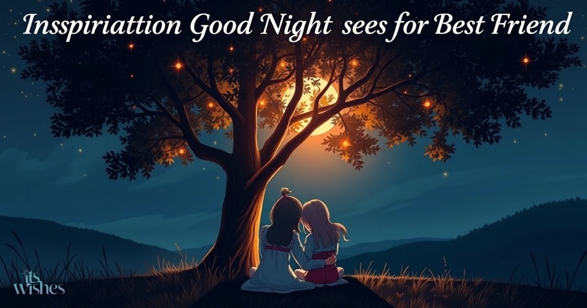 Inspirational Good Night Messages for Best Friend