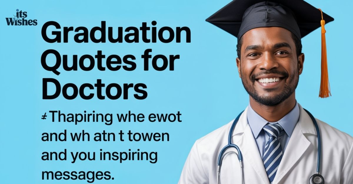 Inspirational Graduation Quotes for Doctors
