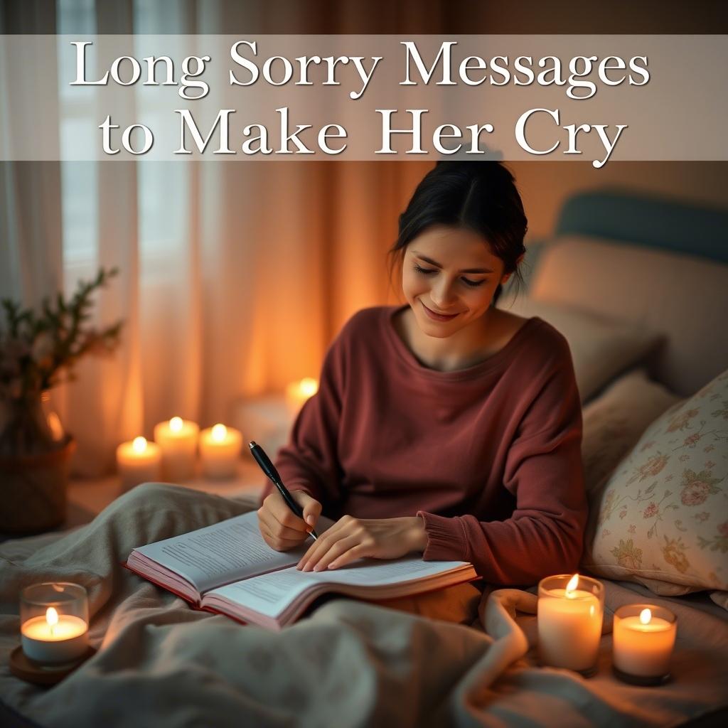 Long Sorry Messages to Make Her Cry