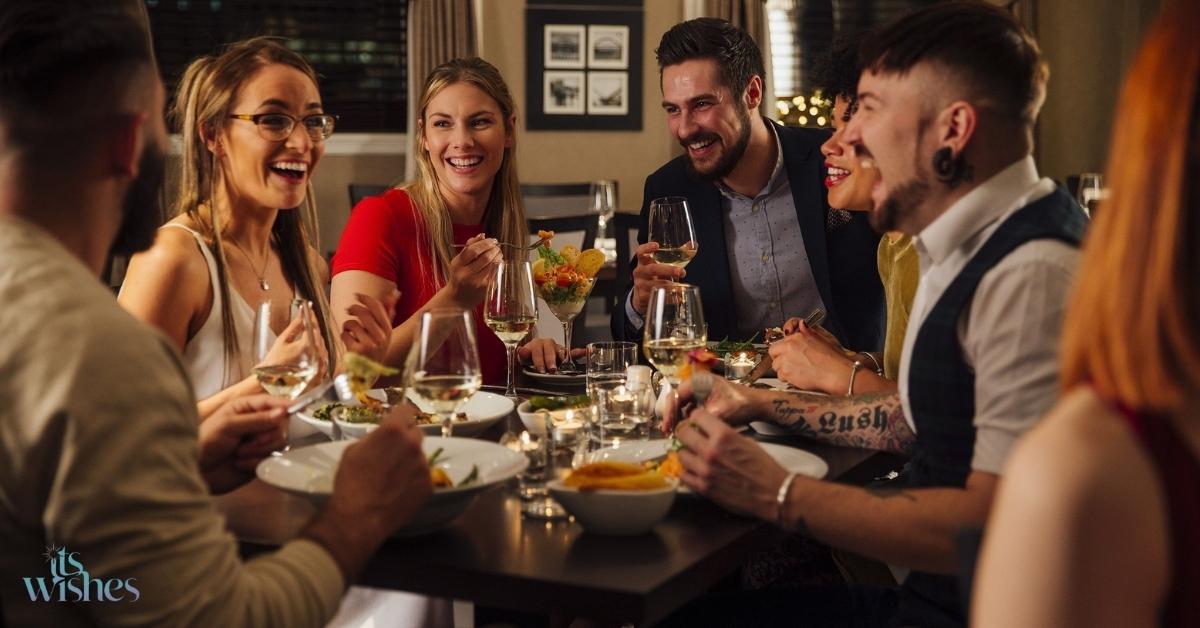 Thank You Messages for Group Dinner Events