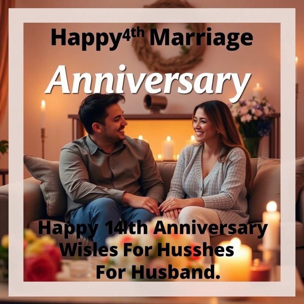 4th Marriage Anniversary Wishes For Husband