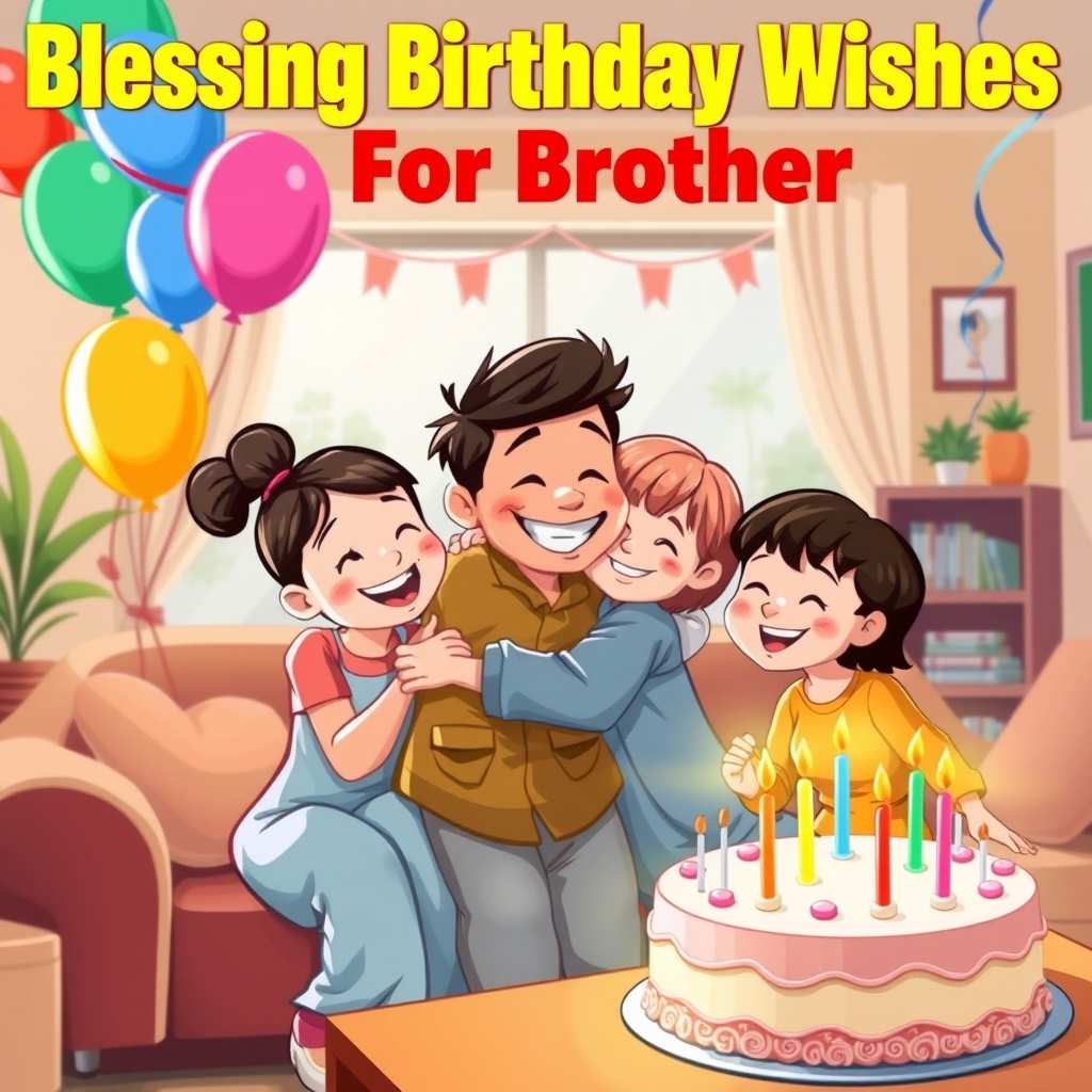 Blessing Birthday Wishes For Brother