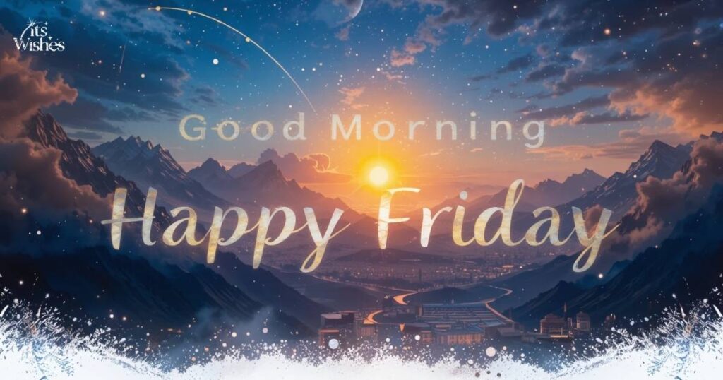 Good Morning Happy Friday Family and Friends