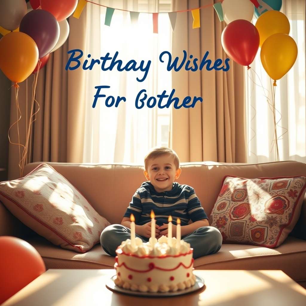 Birthday Wishes For Brother