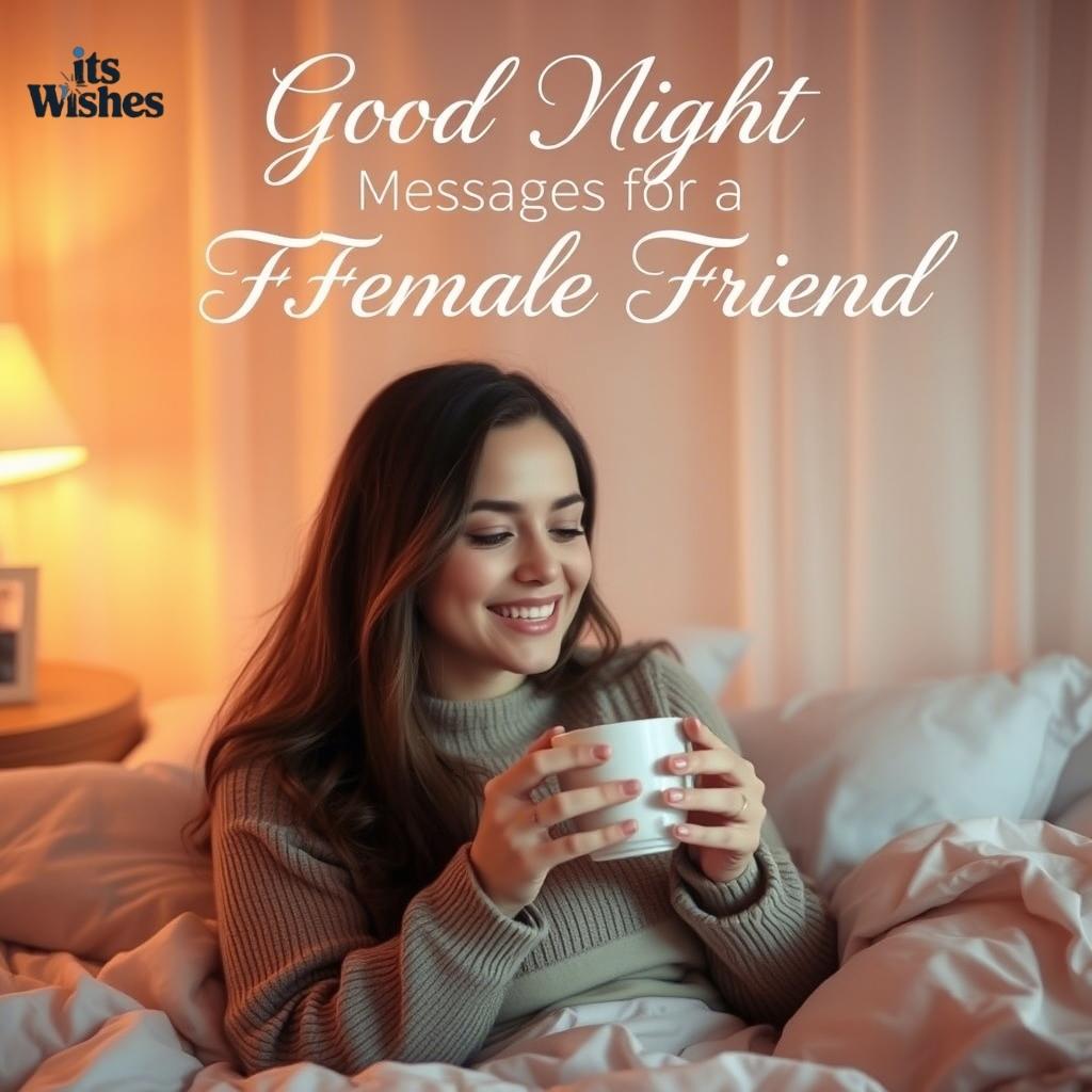 Good Night Messages for a Female Friend