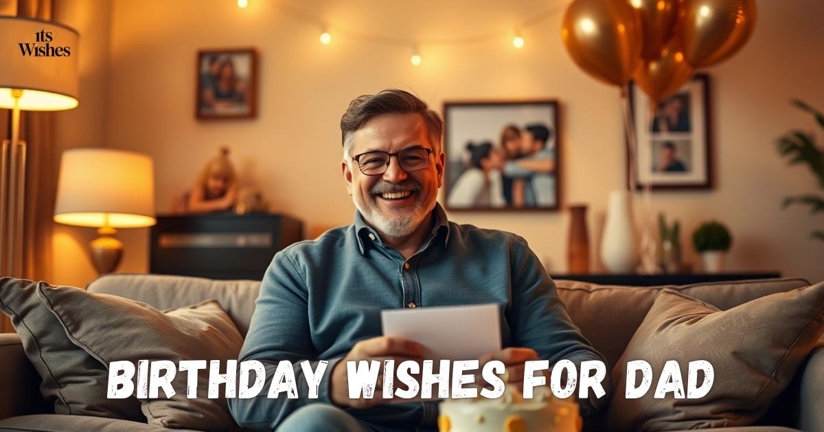 Birthday Wishes for Dad