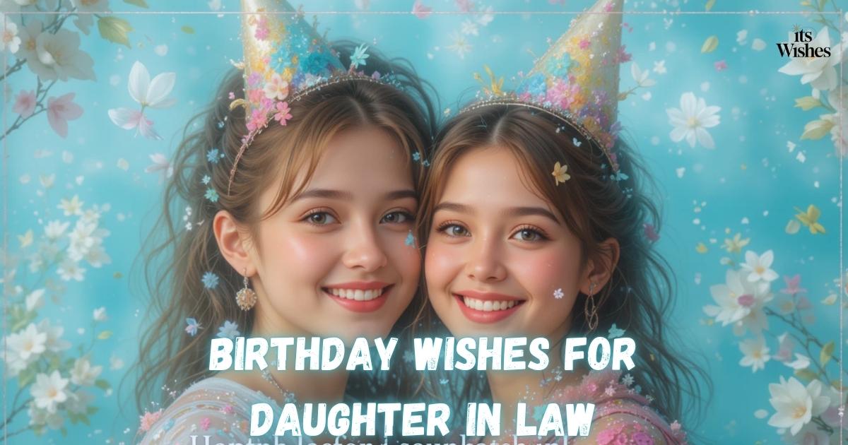 Birthday Wishes for Daughter in Law