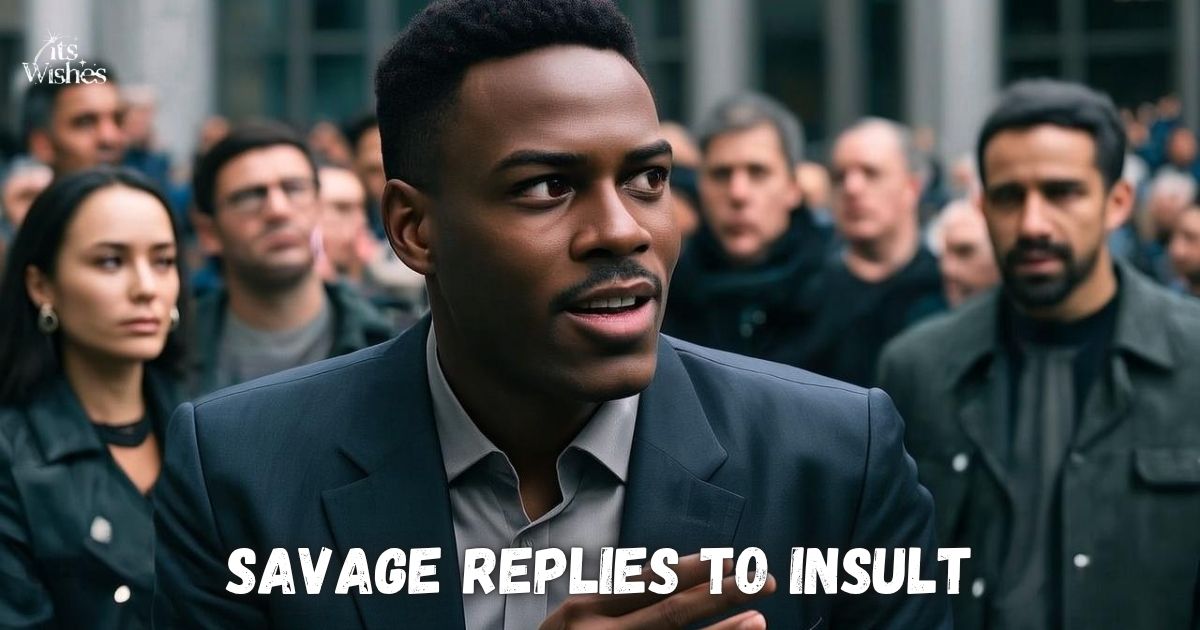 Savage Replies To Insult