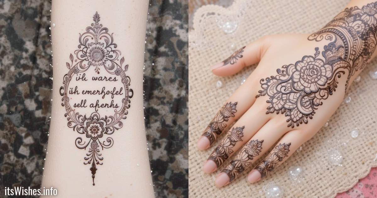 Stylish Mehndi Captions for Instagram